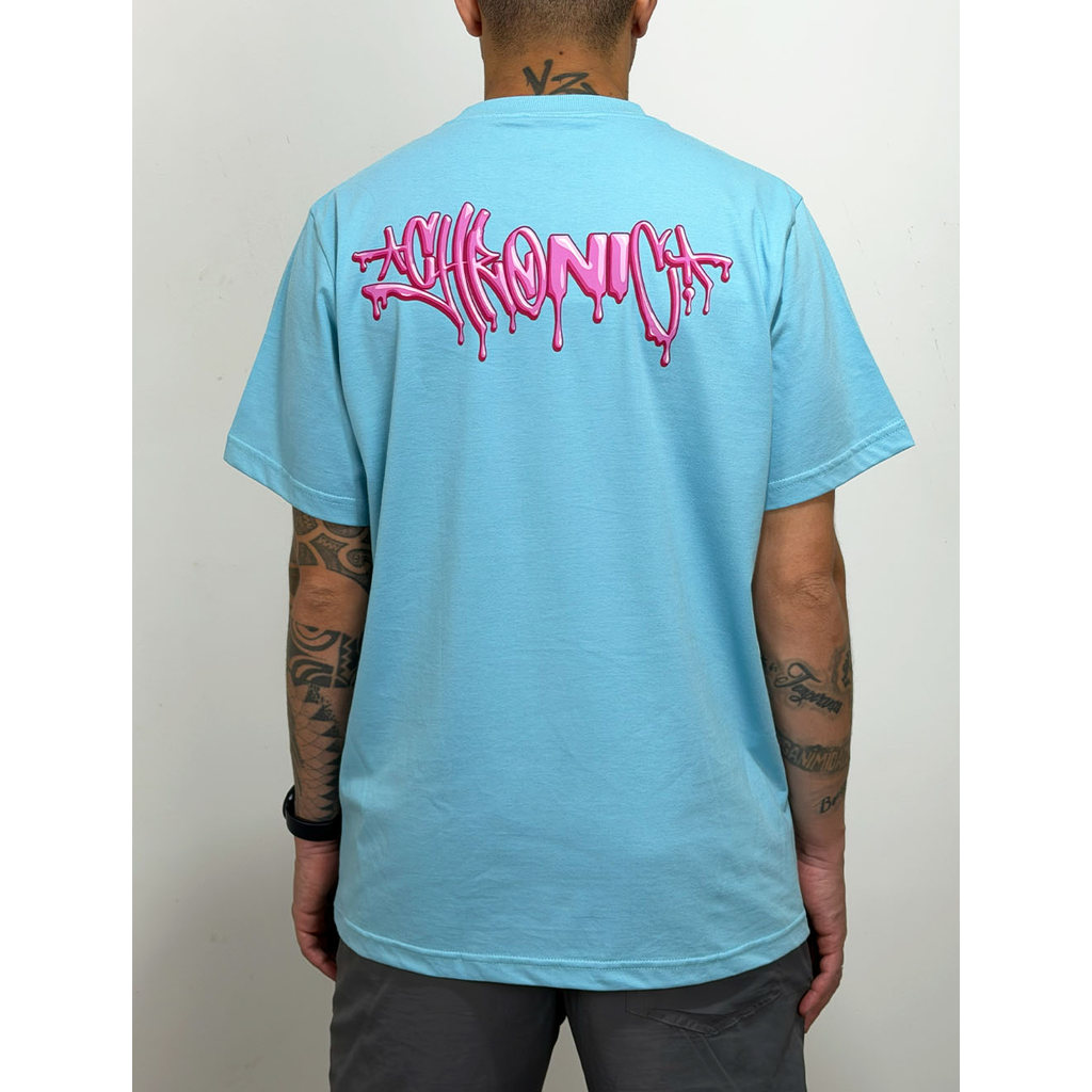Camiseta Chronic Tag Change Bubble - Azul Claro