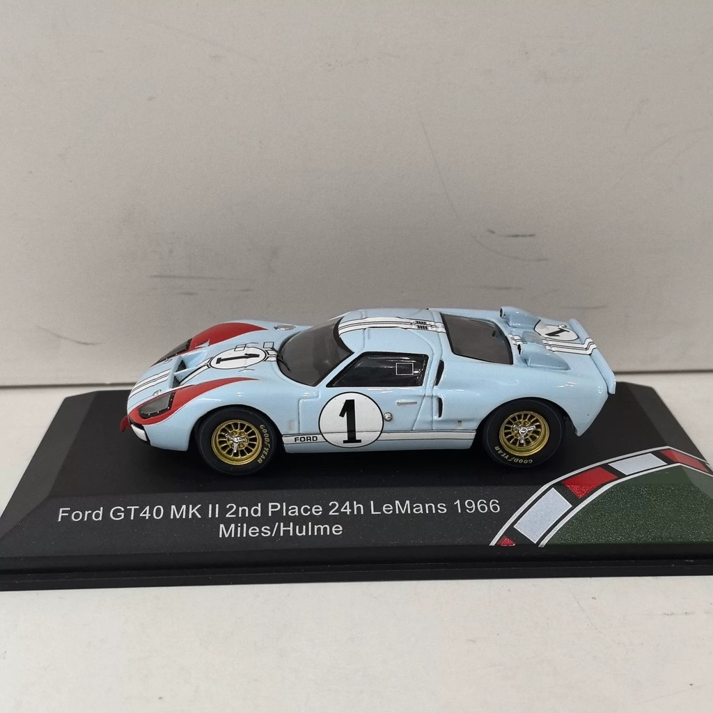 CMR 1/43 FORD GT40 MKII LeMans 1966 1 FORD LeMans Racing Modelo Liga Laca Medida de superfície Olhe para a última foto T