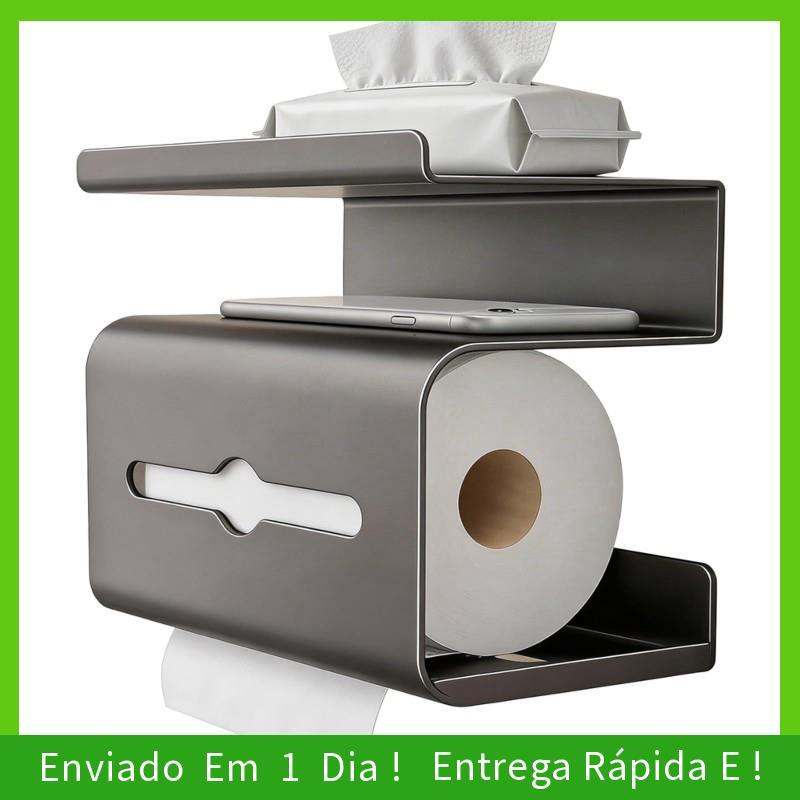 - Suporte Para Lenços De Plástico joyce-Montado Na Parede , Sem Perfuração , Multicamadas Cozinha E Banheiro
