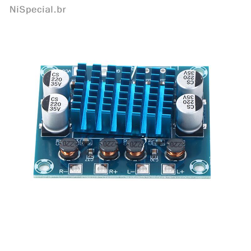 [Nis] XH-A232 Placa Amplificadora De Áudio Digital De Alta Definição Módulo De Amplificação De Mp3 Potência Estéreo [BR]