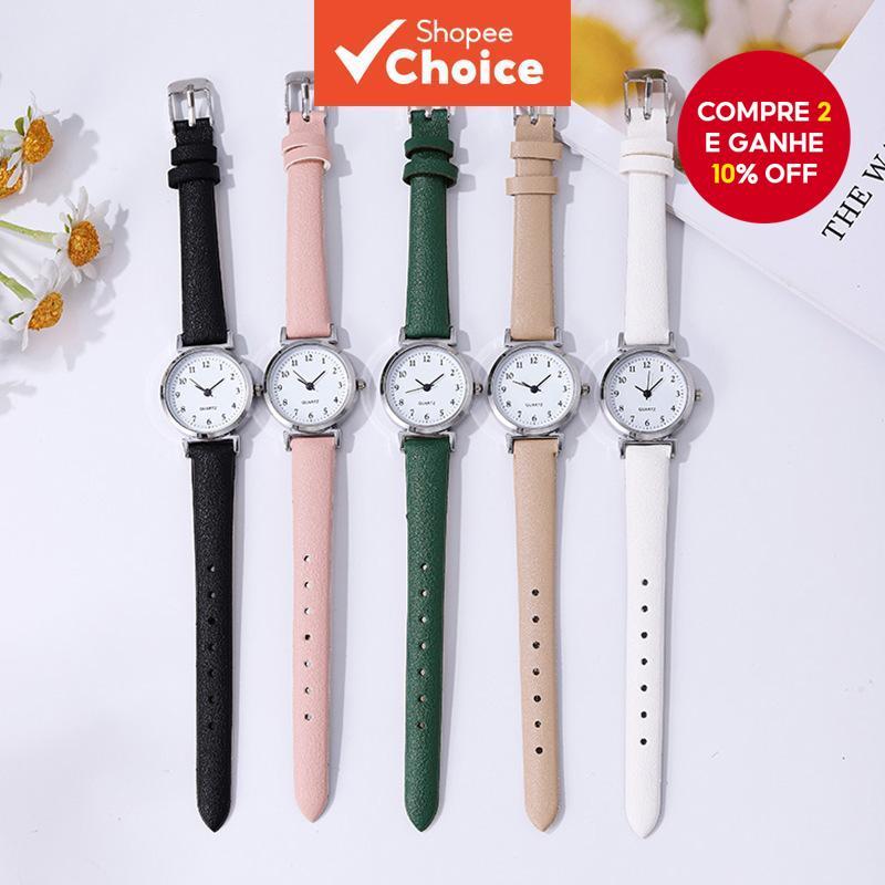 Relógio de Couro Preto: Onde Comprar | BuscaProdutos