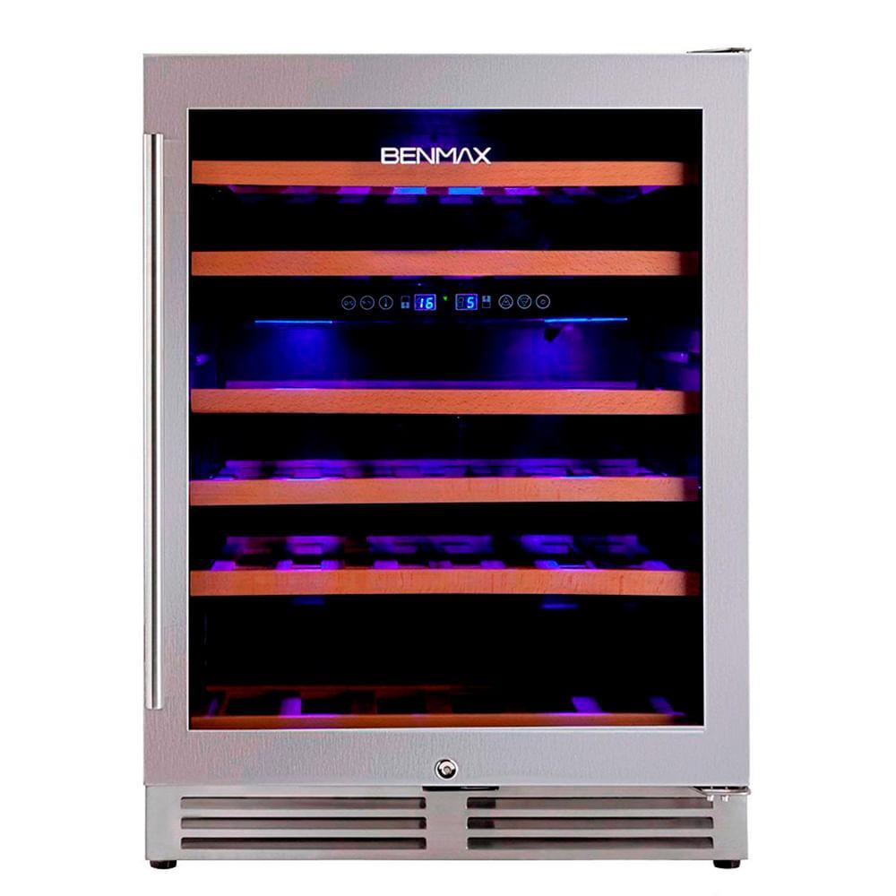 Imagem Adega de Vinho Climatizada Benmax para 51 Garrafas com até 22ºC - BAC51
