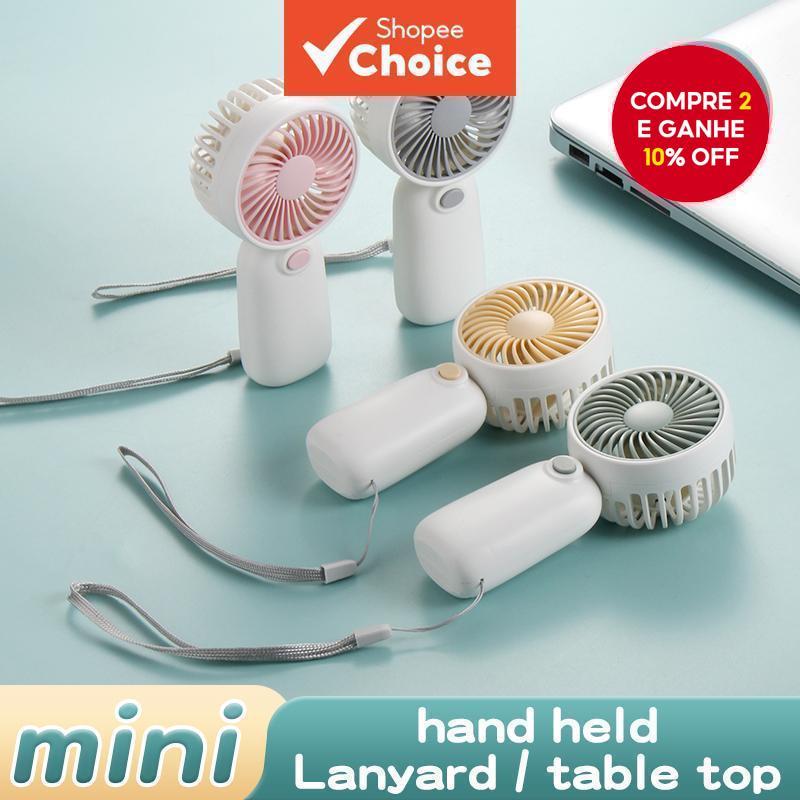 Ventilador Portátil De Bateria 1 Unidade (AAA * 2 (Compre Por Sua Própria) Ventiladores De Resfriamento Portáteis Com En