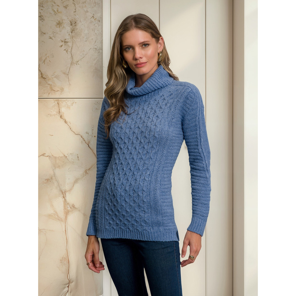 Blusa Tricot Mousse Feminina Giuliana Marques