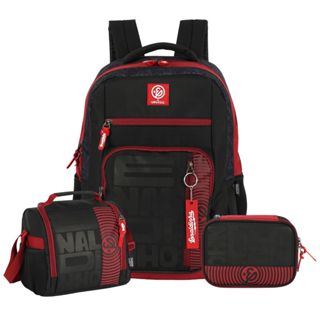 Kit Mochila de Costas Enaldinho Estojo Box Lancheira Térmica em Oferta na Shopee
