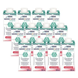 Novasource Proline Morango Tetra Slim 200ml Kit 12 unidades - (Nestle) em Oferta na Shopee