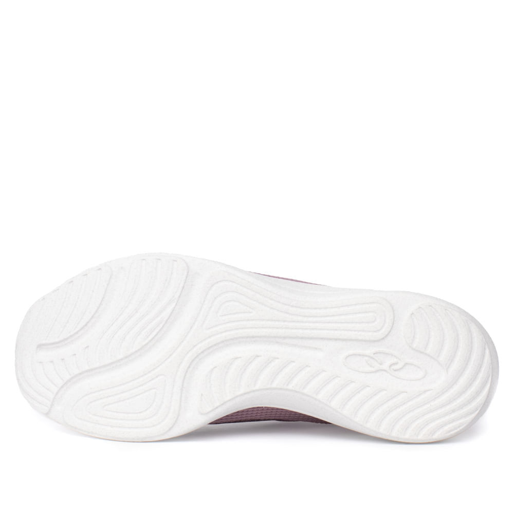 Detalhes do Tênis Feminino Olympikus Easy 3 Calce Fácil Roxo