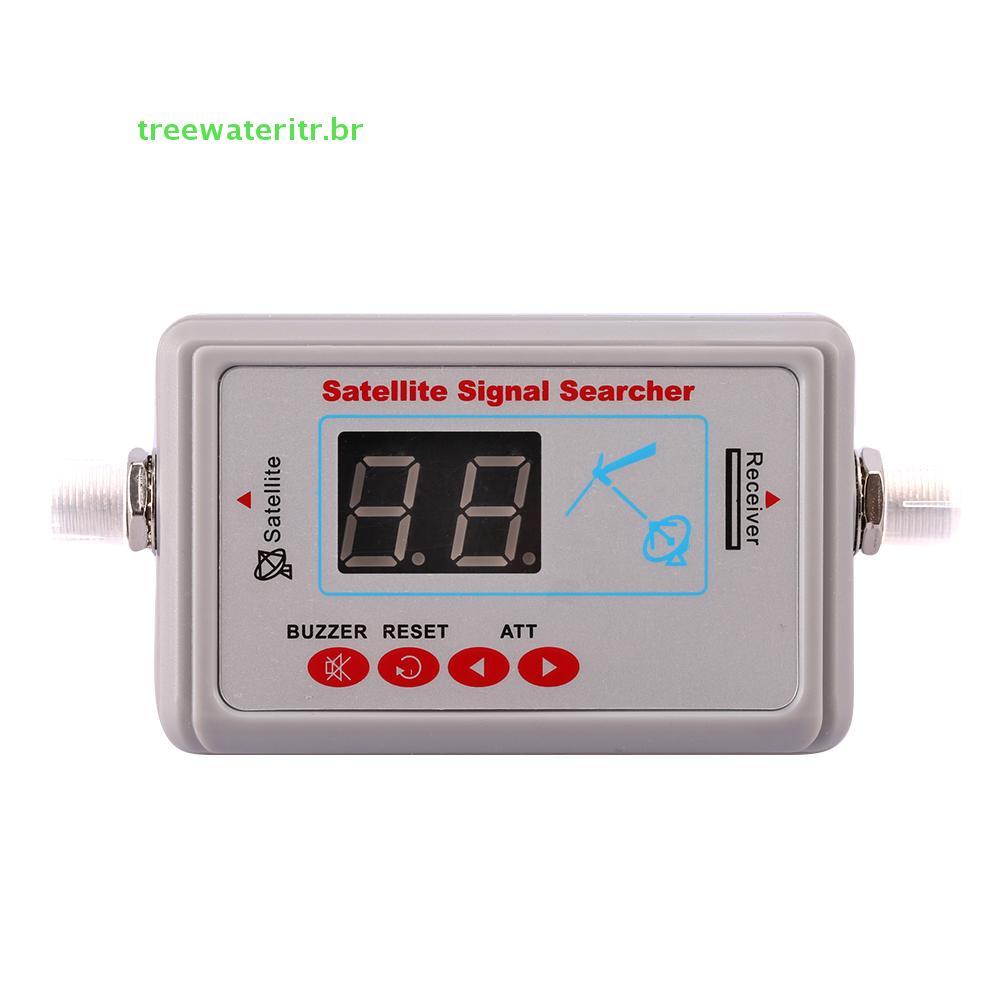 treewateritr Localizador De Satélite Digital sat Ponteiro De Sinal Ferramenta Receptor De TV Via br