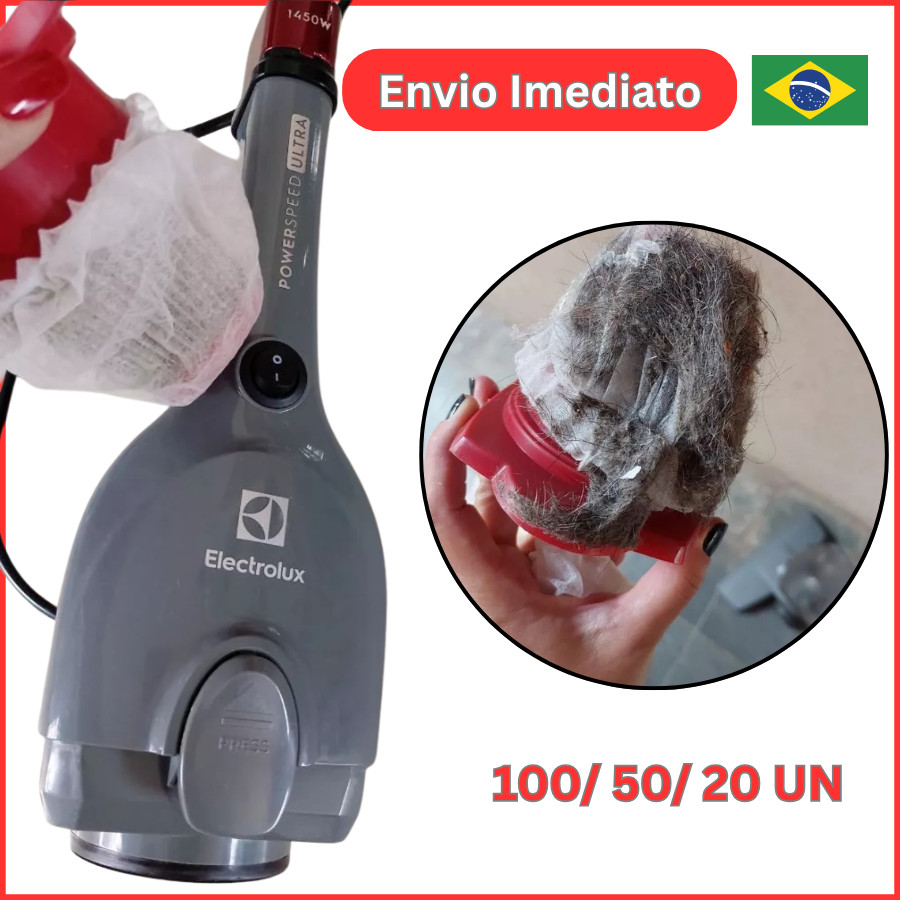 Imagem 100 ou 200 Filtro Protetor Descartável para Aspirador de Pó – Pré-Filtro Universal TNT