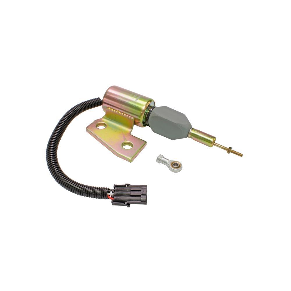 Solenoide Parada Cummins Motor 4BT 24V Case Pa Carregadeira W20 Woodward SA 49411 24V Cambão