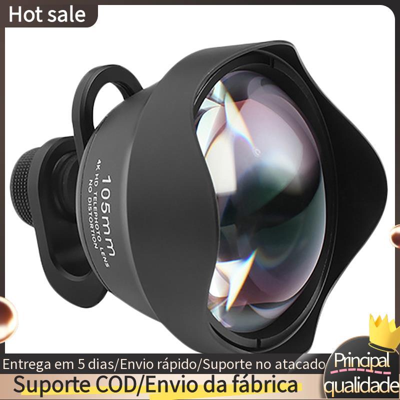 1 Peça Lente Externa Universal Para Celular , Plástico Preto , Slr , Fotografia Profissional , Grande Abertura