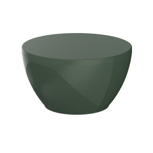 Banqueta Baixa Sem Encosto Polipropileno Verde Alecrim Oxy Verde Alecrim
