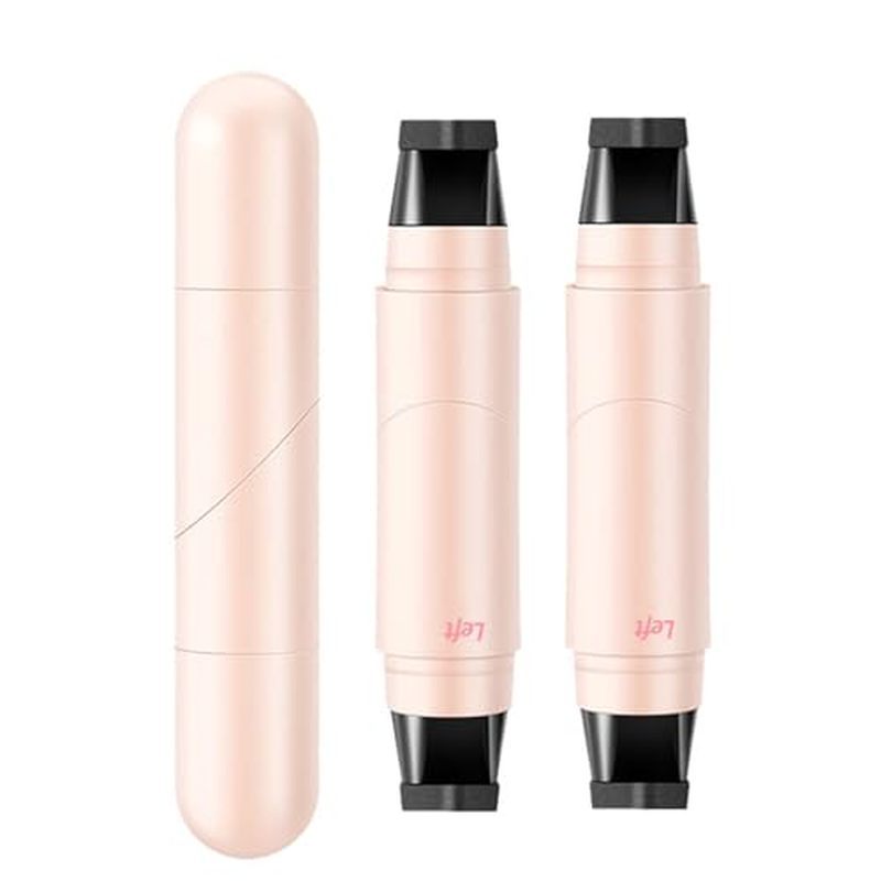 2 Pcs Eyeliner Stamp Set, Waterpoof Natural Foldable Eyeliner Stamp for Perfect Wings,Smudge Proof, Long-Lasting Eye Mak
