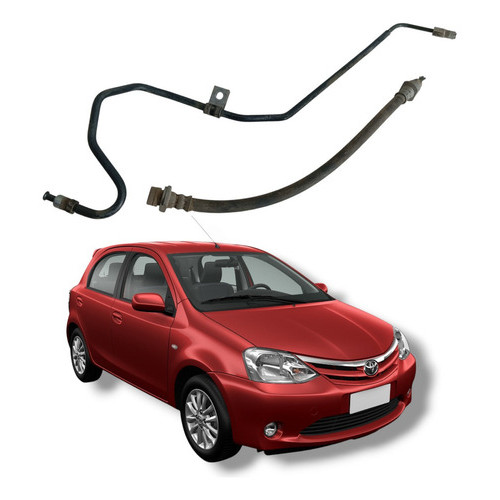 Flexível Freio Traseiro Esquerdo Toyota Etios 2012 A 2020
