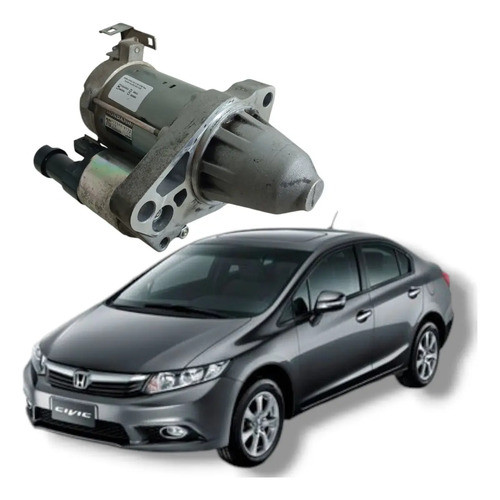 Motor Partida Arranque Honda Civic Lxs 1.8 2012 2016