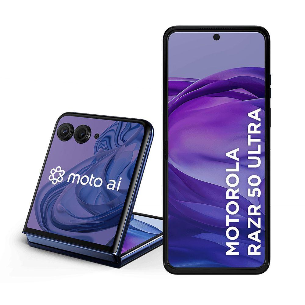 Usado: Moto Razr 50 Ultra 512GB Azul-marinho Muito Bom - Trocafy - Motorola