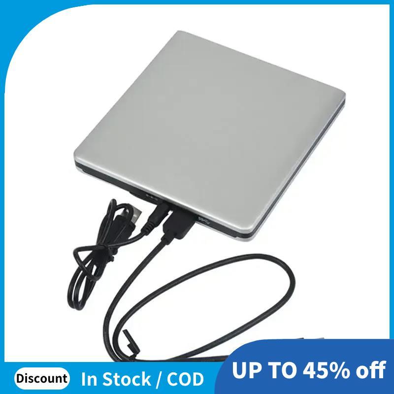 Blu-Ray Burner USB3.0 Tipo C 3D Slim Drive DVD Player +/- RW Leitor De Mídia Para/OS Laptop