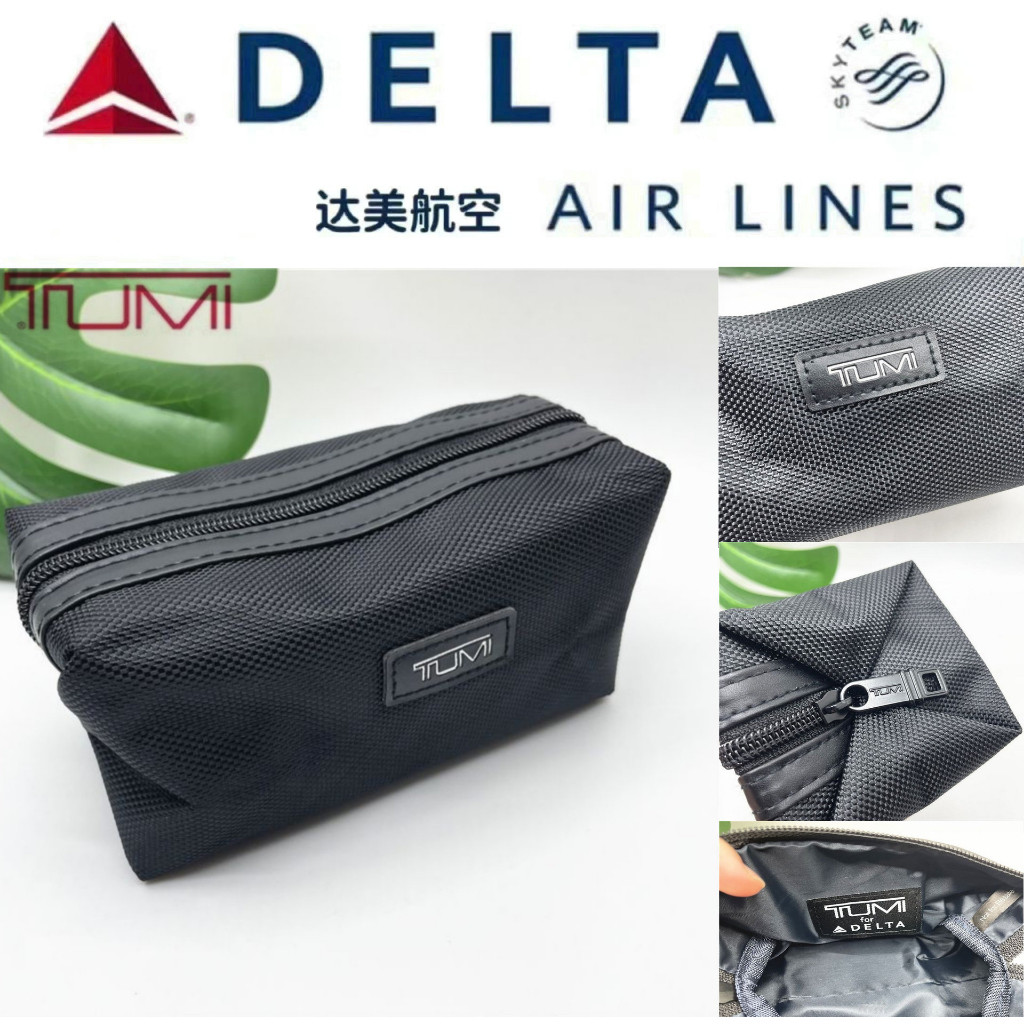 Bolsa Organizadora de Eletrônicos de Viagem Tumi Delta Airlines, Organizador de Cabos Multiuso 3841