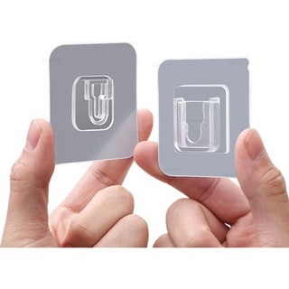 Gancho Adesivo de Parede Reposição Para Prateleira de Banheiro Cozinha Sem Furos Cestos D…