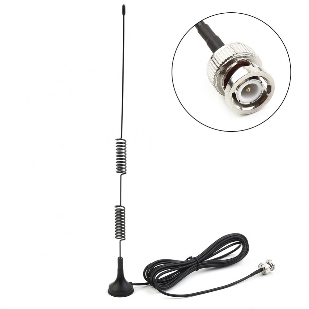 Antena De Rádio Amador VHF UHF Compatível Para CB Carro Móvel