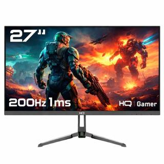 Monitor Gamer HQ Ultra 27” IPS 200Hz, 1ms, Full HD, FreeSync, HDMI + DisplayPort, Frameless HQ27IP200