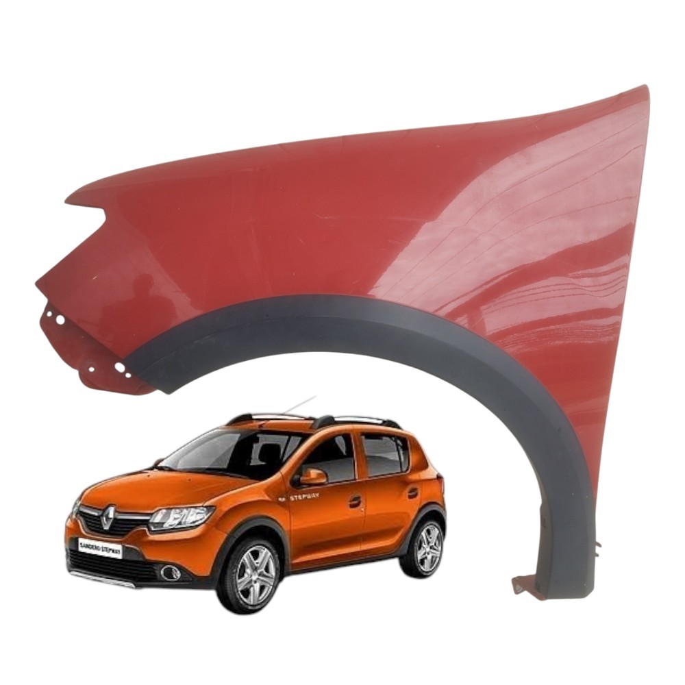 Paralamas Esquerdo Moldura Renault Sandero Stepway 14 À 19.