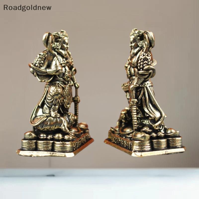 RGN Bronze Ornamento De Mesa Do Protetor Estátua Deus Da Riqueza E Prosperidade Estatueta Decoração De Escritório Em Cas