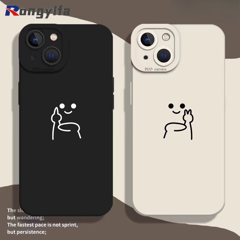 Engraçado Expressões Criativas Caso De Telefone Para Itel S26 Ultra Cidade 200 100 A200 + A100 Power 70 Capa Traseira Ma