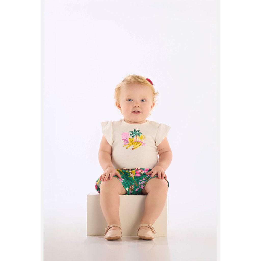 Conjunto Verão Body Short Up Baby