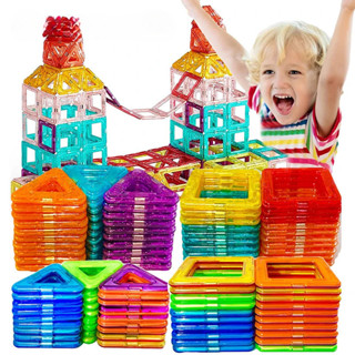 50100pcs Blocos De Construção Magnéticos Para Crianças , Brinquedos De Design Magnético DIY , Educacionais em Oferta na Shopee