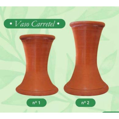 Vaso de Barro Tipo Carretel - n.2