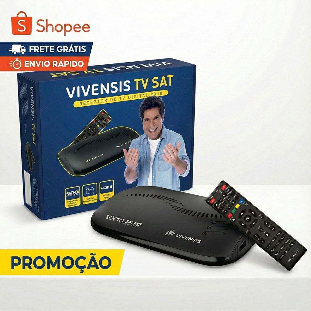 Vivensis VX10 Receptor Digital TV HD Satélite