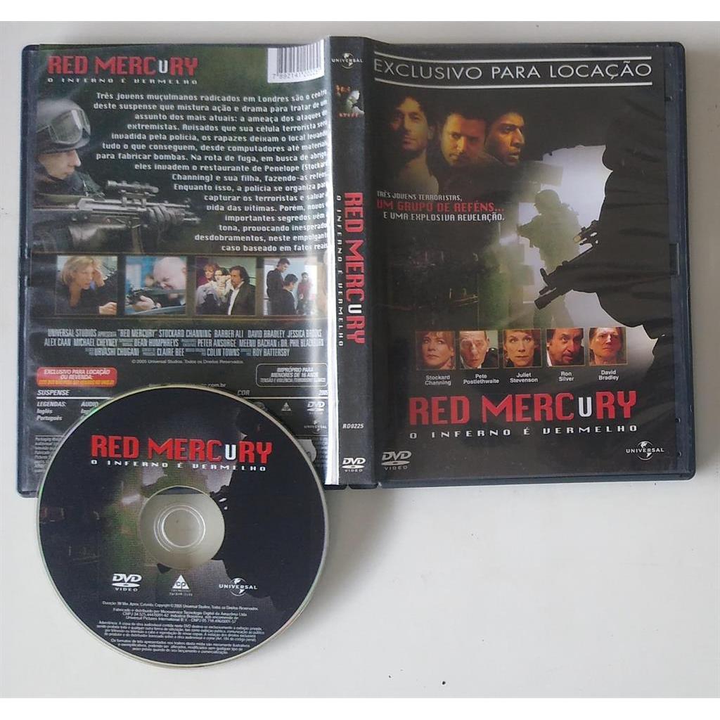DVD RED MERCURY - O INFERNO É VERMELHO direção