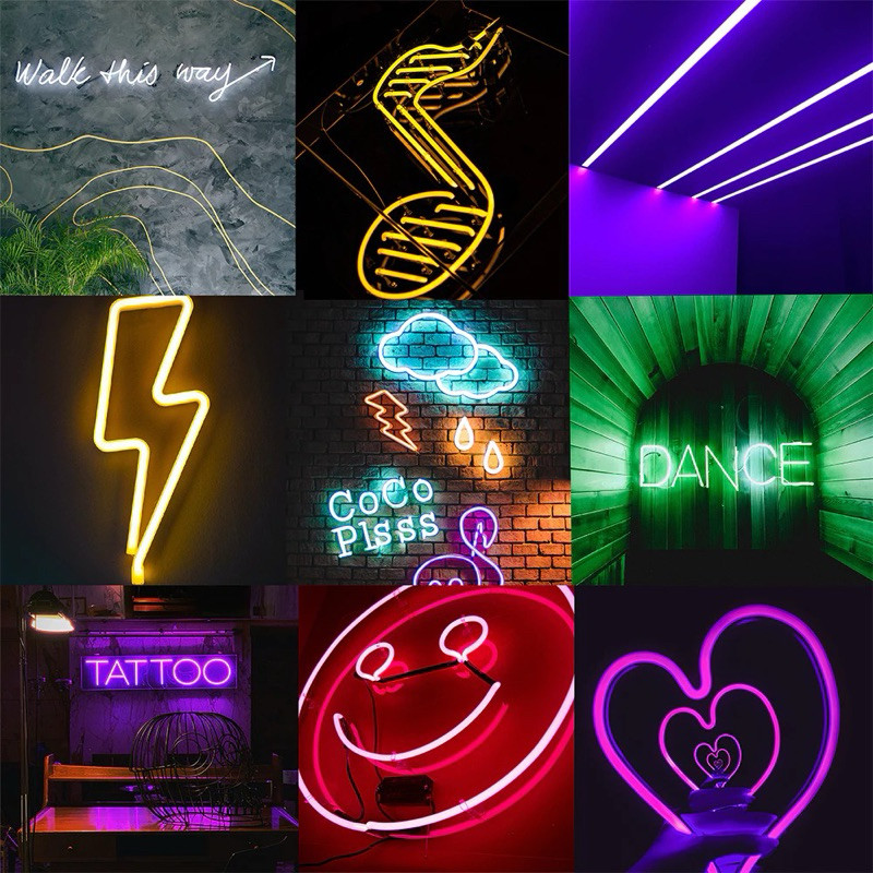 Fita Led Neon RGB 5m Flexível Dobravel Com Controle IP65 Mangueira Silicone Prova D'água Usada área externa Muda De Cor — imagem 2 de 2