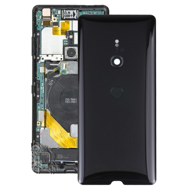 Envio No Mesmo Dia Tampa Traseira Da Bateria Com Impressão Digital Para Sony Xperia XZ3