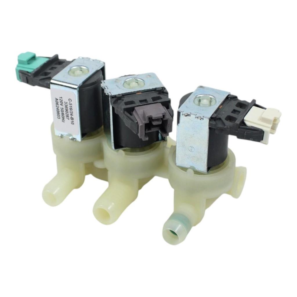 Válvula Entrada Água 127v P/ Lavadora-secadora Electrolux Lsw11, Lsp08 e Lsp11