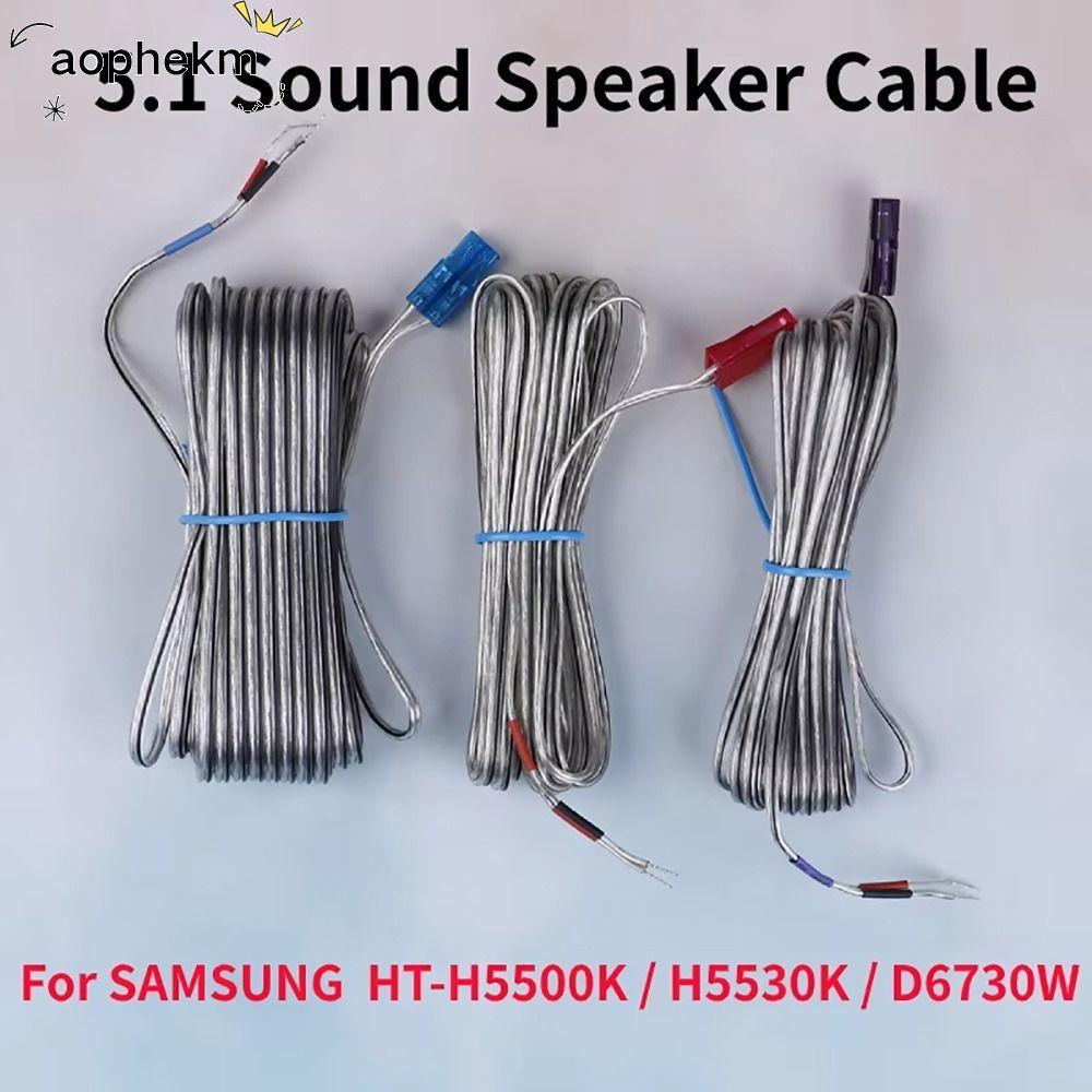 Adaptador De Cabo AOPHEKM 1 Unidade , De Fio De Alto-Falante De Linha De Graves 3/4/10 M , Conector Home Theater DVD Blu