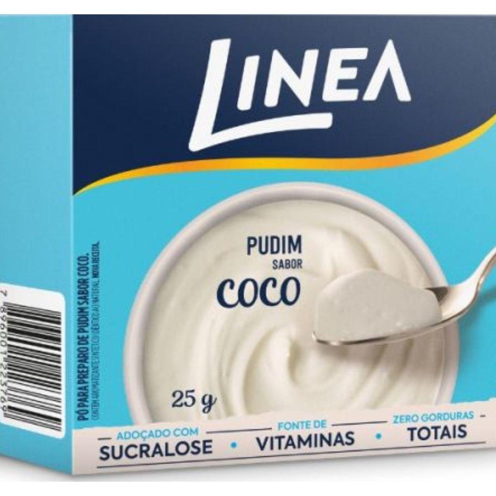 LINEA PUDIM EM PÓ COCO 25G