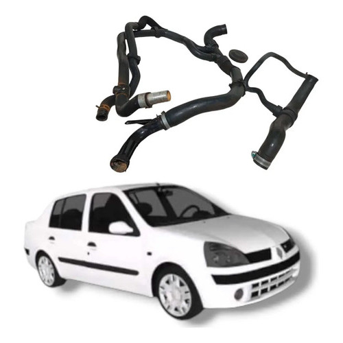 Jogo Borracha Água Radiador Renault Clio Megane 2004