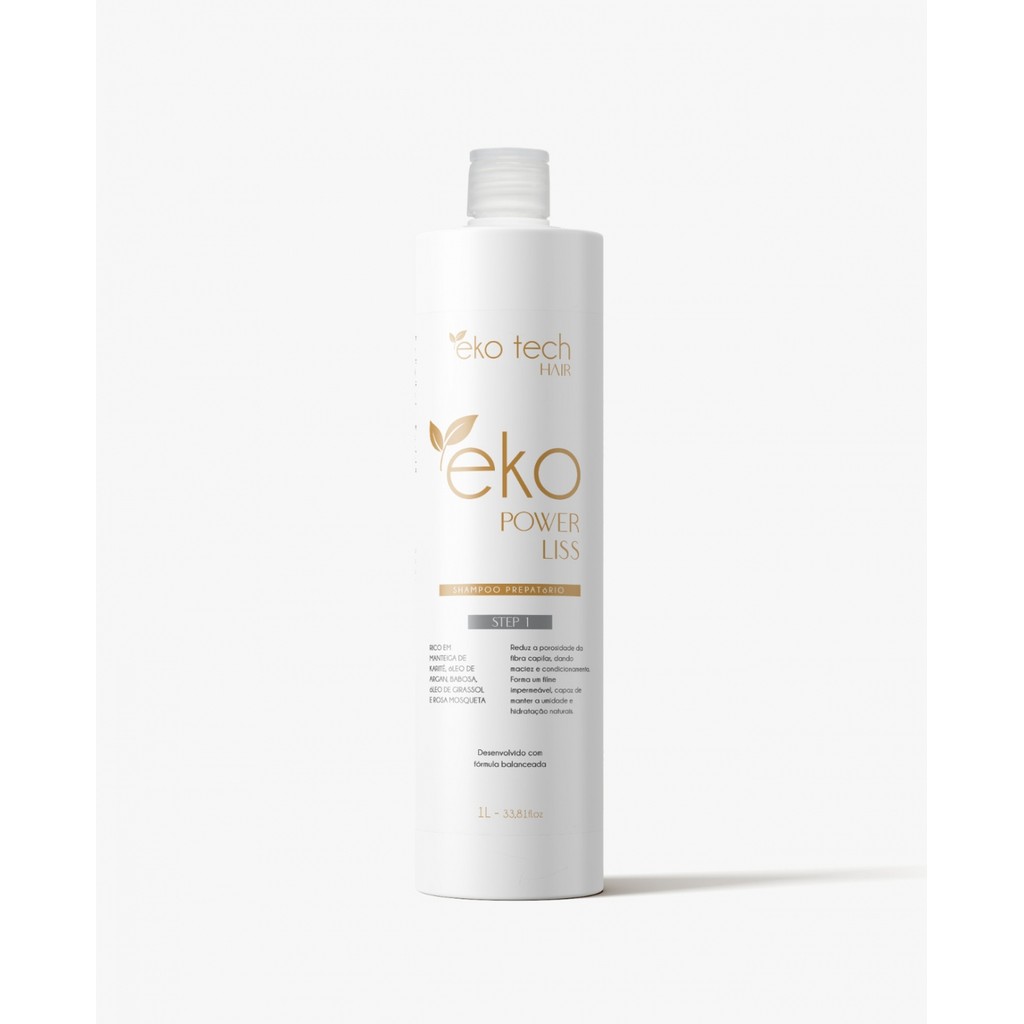 POWER LISS EKO TECH 1L Shampoo Preparatório STEP 1