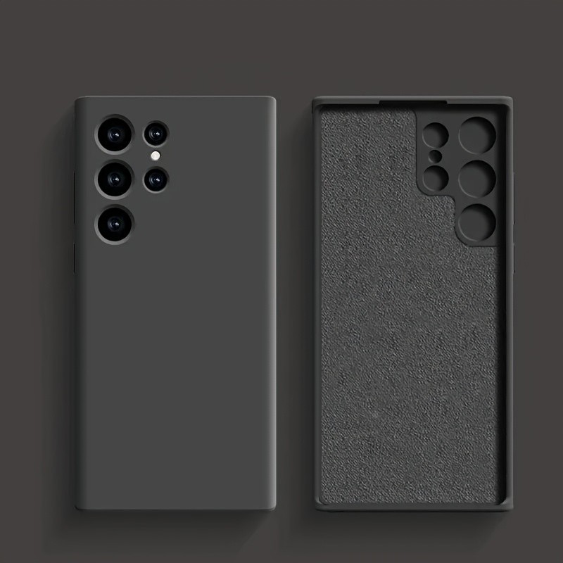 Baratie- Capa de Celular: Capa de Silicone Líquido à Prova de Choque para for Sa