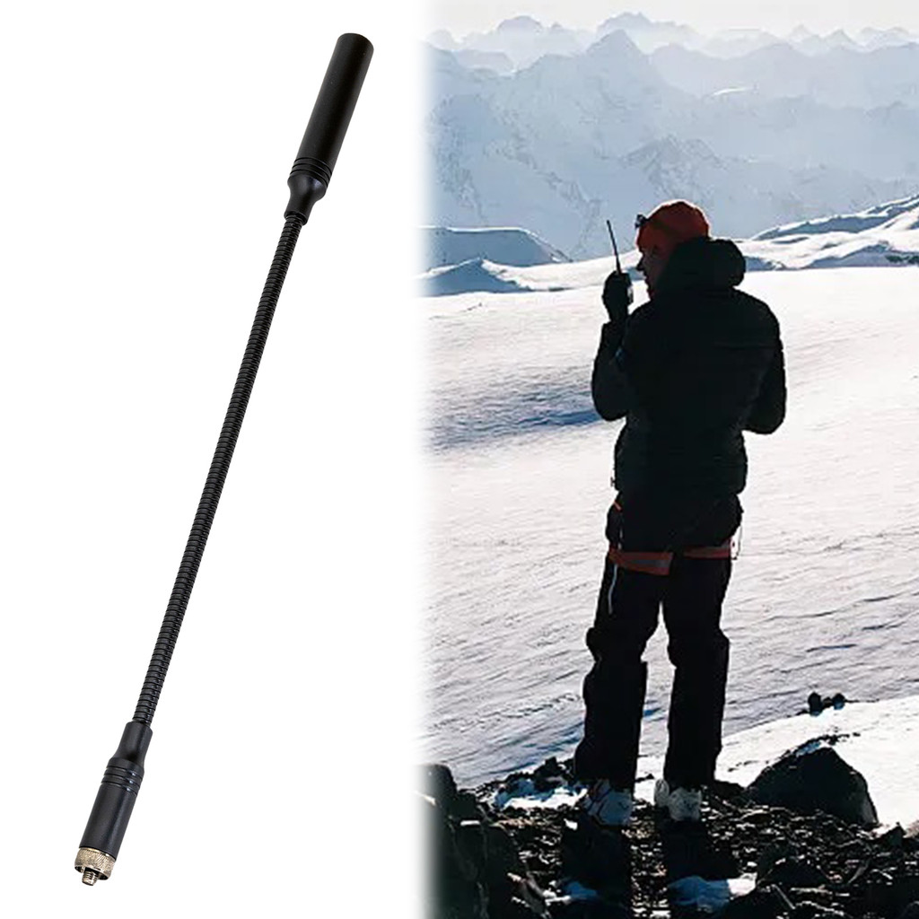 Antena De Rádio Bidirecional VHF/UHF De Banda Dupla SMA-F Para Rádios Bidirecionais Portáteis AT-23G/33G 40G