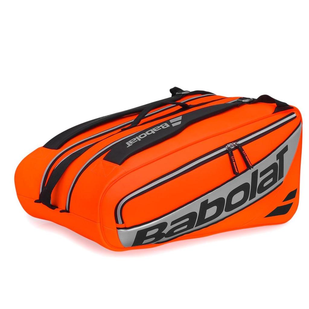 Raqueteira Babolat Pro Padel Juan Lebron Laranja e Preta