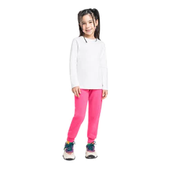 Blusa Infantil Básica em Meia Malha Bee Loop