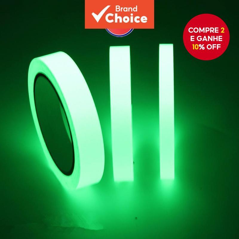 Fita Para Vara De Pesca Que Brilha No Escuro-Adesivos Autoadesivos Animais De Estimação De 1.5/2/3/4 Cm
