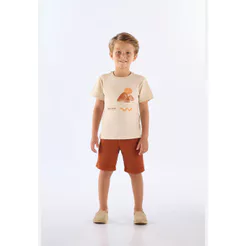 Camiseta Infantil em Algodão Flamê Up Baby