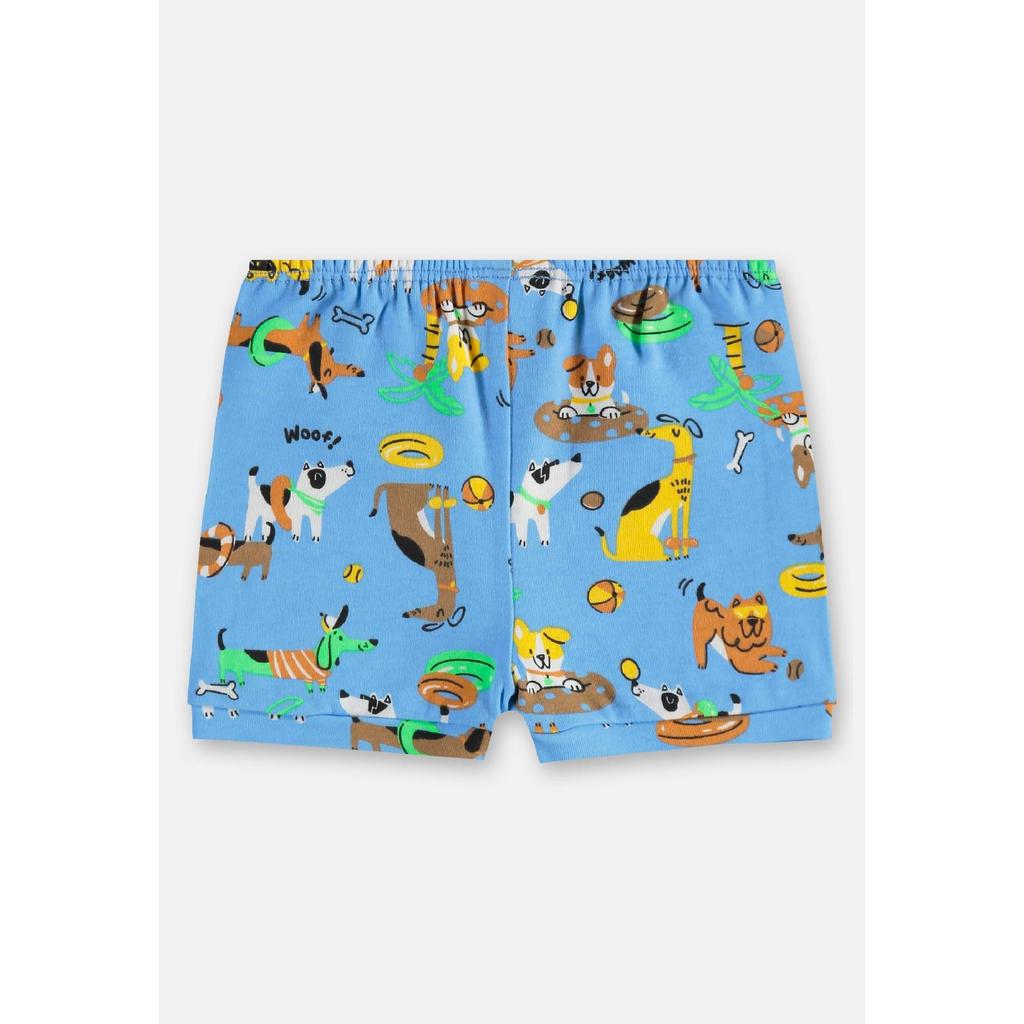 Short para Bebê Menino em Suedine Up Baby · foto 2