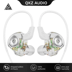 Fone De Ouvido Qkz Ak6 Ultra Gamer Músico Com Mic E Case TECNO SHOP BR