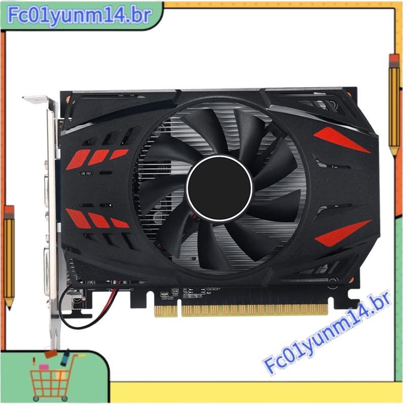 1 Peça GT730 4GB DDR3 Placa Gráfica PCI-E 2.0 16X DVI + VGA-De Vídeo Compatível 128 Bits 700MHZ
