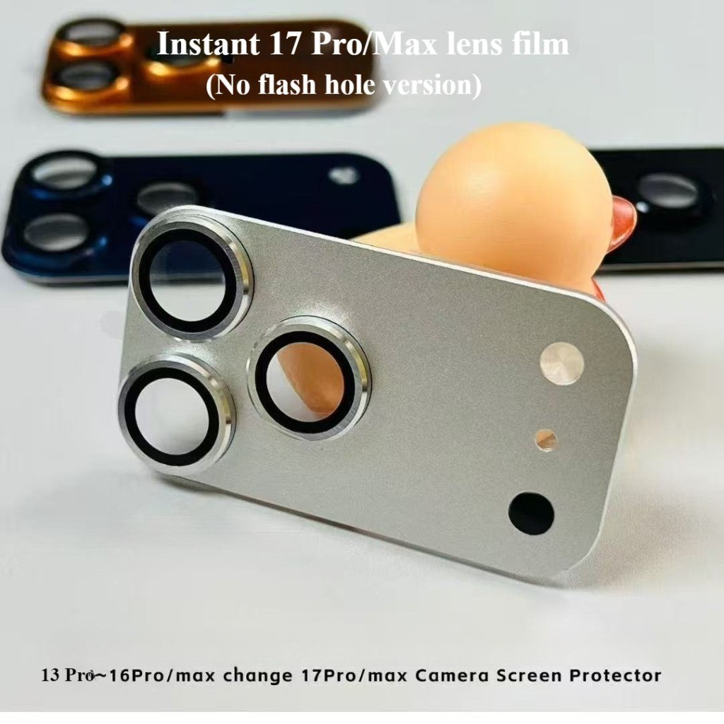 Sem Posição De Buraco De Flash Alternar Para O IPhone 17 Pro Max Aplicável 13 14 15 16 Pro Modificação Filme Da Lente — imagem 2 de 2